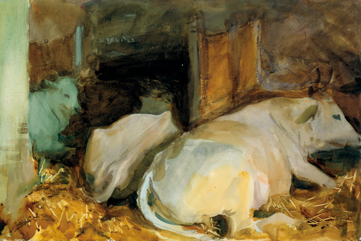  约翰·辛格·萨金特John Singer Sargent —— 水彩032